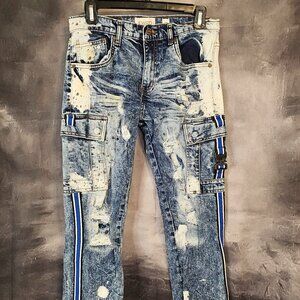 FWRD Buckle Up Grunge Denim Youth Size 20